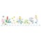 Mermaids Wall Stencil | 2592 by Designer Stencils | Reusable Art Craft Stencils for Painting on Walls, Canvas, Wood | Reusable Plastic Paint Stencil for Home Makeover | Easy to Use & Clean Art Stencil